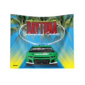 Nascar Daytona Track Feature Printed Wall Hanging 34x40 inches